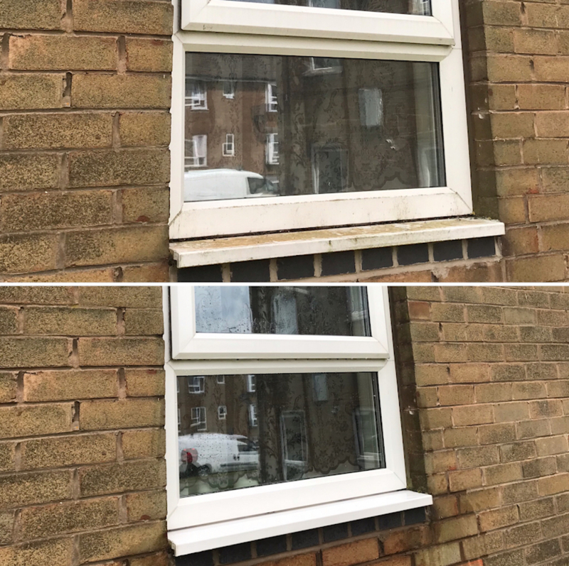Spotless clean windows